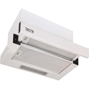 Beyaz 60 cm Sürgülü Aspiratör 300 m3/saat Emiş Gücü ve Çift Filtre Özelliği