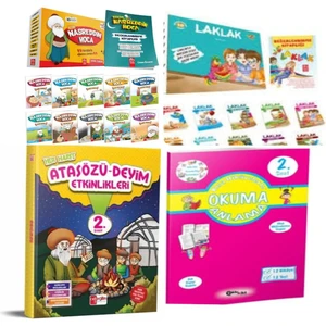 Model Eğitim Yayıncılık 2. Sınıf Laklak Hikaye Serisi + Bizim Nasreddin Hoca Hikaye + Atasözü-Deyimler ve Okuma Anlama Kitabı