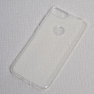 Techno Guru Alcatel 1s Esnek ve Şeffaf Sheer Premium Tpu Silikon Kılıf