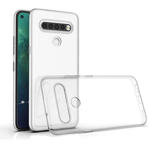 Techno Guru Lg K61 Esnek ve Şeffaf Sheer Premium Tpu Silikon Kılıf