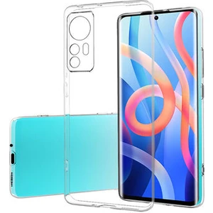 Techno Guru Xiaomi Mi 12 Esnek ve Şeffaf Sheer Premium Tpu Silikon Kılıf