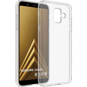 Techno Guru Samsung Galaxy J6 Esnek ve Şeffaf Sheer Premium Tpu Silikon Kılıf