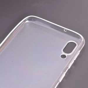 Techno Guru Samsung Galaxy M10 Esnek ve Şeffaf Sheer Premium Tpu Silikon Kılıf