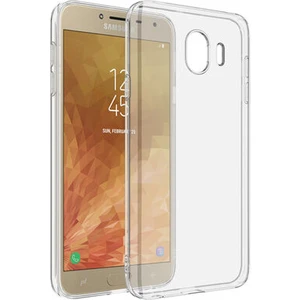 Techno Guru Samsung Galaxy J4 Esnek ve Şeffaf Sheer Premium Tpu Silikon Kılıf