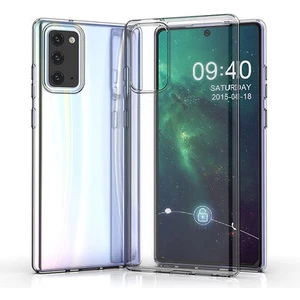Techno Guru Samsung Galaxy Note 20 Esnek ve Şeffaf Sheer Premium Tpu Silikon Kılıf
