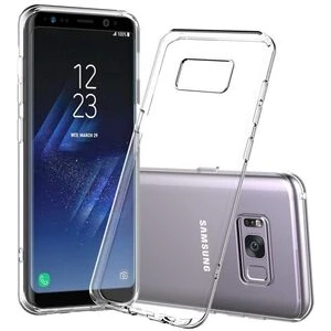 Samsung Galaxy S8 Kılıf Şeffaf Onyx Tpu Süper Silikon Kapak