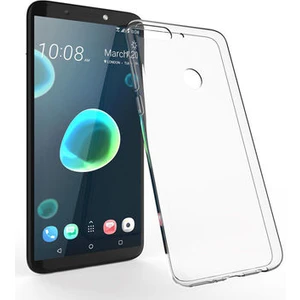 Techno Guru Htc Desire 12 Plus Esnek ve Şeffaf Sheer Premium Tpu Silikon Kılıf