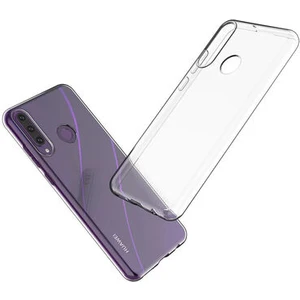 Techno Guru Huawei Y6P Esnek ve Şeffaf Sheer Premium Tpu Silikon Kılıf