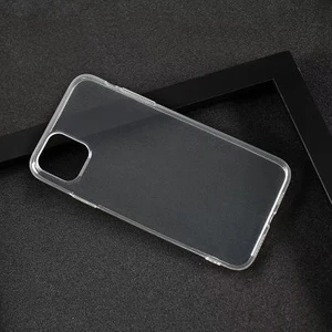 Techno Guru iPhone 11 Pro Max Esnek ve Şeffaf Sheer Premium Tpu Silikon Kılıf