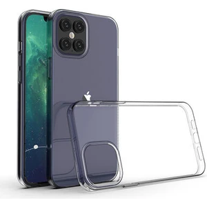 Techno Guru iPhone 12 Pro Max Esnek ve Şeffaf Sheer Premium Tpu Silikon Kılıf