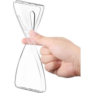 Techno Guru Meizu Note 8 Esnek ve Şeffaf Sheer Premium Tpu Silikon Kılıf