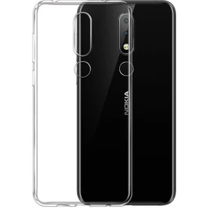 Techno Guru Nokia 5.1 Plus Esnek ve Şeffaf Sheer Premium Tpu Silikon Kılıf