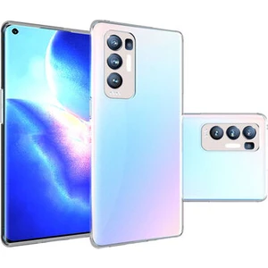 Techno Guru Oppo Reno 5 Pro 5g Esnek ve Şeffaf Sheer Premium Tpu Silikon Kılıf
