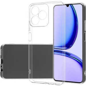 Techno Guru Realme C53 Esnek ve Şeffaf Sheer Premium Tpu Silikon Kılıf