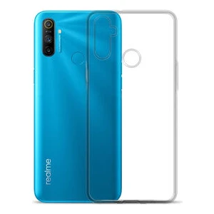 Techno Guru Realme C3 Esnek ve Şeffaf Sheer Premium Tpu Silikon Kılıf