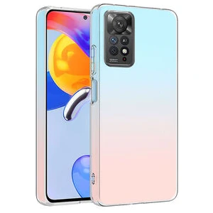 Techno Guru Redmi Note 11 Pro 5g Esnek ve Şeffaf Sheer Premium Tpu Silikon Kılıf