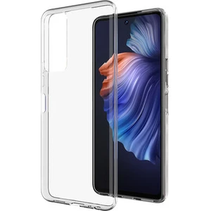 Techno Guru Tecno Camon 18 Esnek ve Şeffaf Sheer Premium Tpu Silikon Kılıf