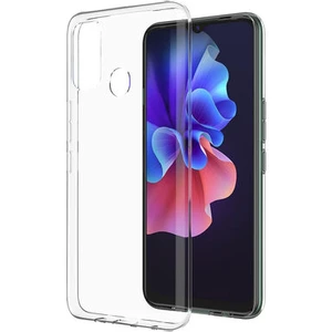 Techno Guru Tecno Spark 7t Esnek ve Şeffaf Sheer Premium Tpu Silikon Kılıf