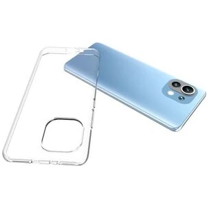 Techno Guru Xiaomi Mi 11 Esnek ve Şeffaf Sheer Premium Tpu Silikon Kılıf