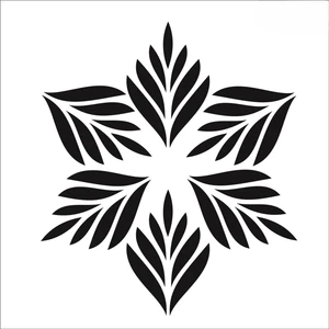 Stencil Sarayi Boyama Şablon Çiçek ve Meyve - 1321