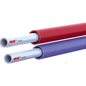 Ak Pazarlama 16X2 Kılıflı Pe-Art Boru (Kırmızı) Nano Tm