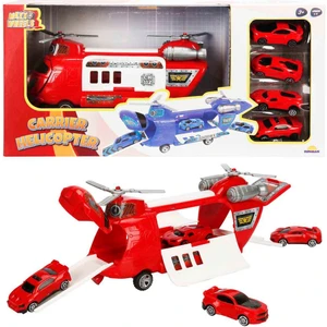 Maxx Wheels 4 Arabalı Taşıyıcı Helikopter - Ambulans Helikopter