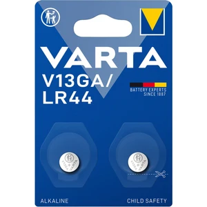 V13GA/LR44 1.5V Alkalin Pil 2'li