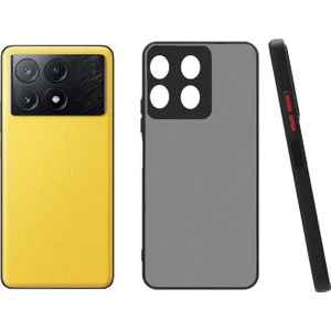 Poco X6 Pro /xiaomi Redmi K70E London Serisi Darbeye Dayanıklı Kılıf - Siyah AL3415