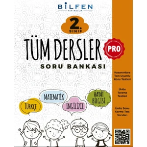 Bilfen Yayınları Pro 2. Sınıf Tüm Dersler Soru Bankası