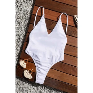 V Yaka Sırt Dekolteli Brazilian Kesim Mayo