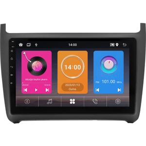 Volkswagen Polo (2014-2017) Android 14 Multimedya Carplay 10 Inch 8 GB Ram / 128 GB Hafıza CRV-4588XAA