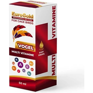 Eurogold Vogel Kuşlar Için Multi Vitamin Damla 50ML