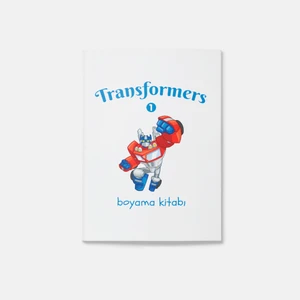 Tabby Design Transformers Boyama Kitabı 1