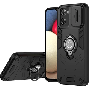 PLZ Shop Oppo A57 4g Için Halka Tutucu Kılıf (Yurt Dışından)