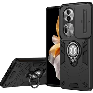 PLZ Shop Oppo RENO11 Pro Global Için Halka Tutucu Kılıf (Yurt Dışından)