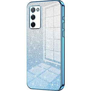 PLZ Shop Oppo A55 5g / A56 / A53S 5g Için Parıltılı Toz Kılıf (Yurt Dışından)