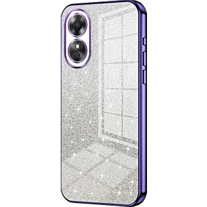 PLZ Shop Oppo A17 / A17K Için Parıltılı Toz Kılıf (Yurt Dışından)