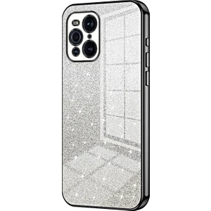 PLZ Shop Oppo Find X3 / Find X3 Pro Için Parıltılı Toz Kılıf (Yurt Dışından)