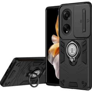 PLZ Shop Oppo A98 Için Halka Tutucu Kılıf (Yurt Dışından)
