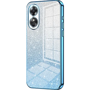 PLZ Shop Oppo A17 / A17K Için Parıltılı Toz Kılıf (Yurt Dışından)