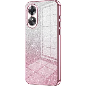 PLZ Shop Oppo A17 / A17K Için Parıltılı Toz Kılıf (Yurt Dışından)