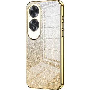 PLZ Shop Oppo A60 Için Parıltılı Toz Kılıf (Yurt Dışından)