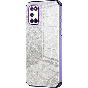 PLZ Shop Oppo A52 / A72 / A92 Için Parıltılı Toz Kılıf (Yurt Dışından)