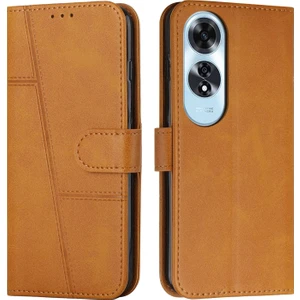 PLZ Shop Oppo A60 4g Için Dikişli Buzağı Kılıfı (Yurt Dışından)