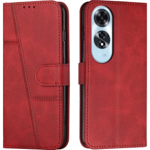 PLZ Shop Oppo A60 4g Için Dikişli Buzağı Kılıfı (Yurt Dışından)