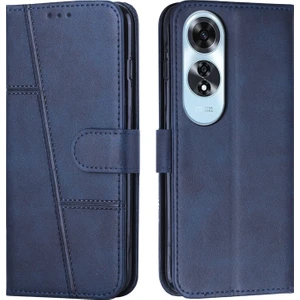 PLZ Shop Oppo A60 4g Için Dikişli Buzağı Kılıfı (Yurt Dışından)