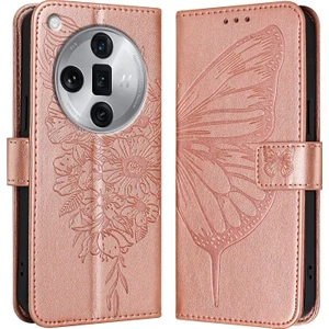 PLZ Shop Oppo Find X7 Ultra Için Kabartmalı Pu Kılıf (Yurt Dışından)