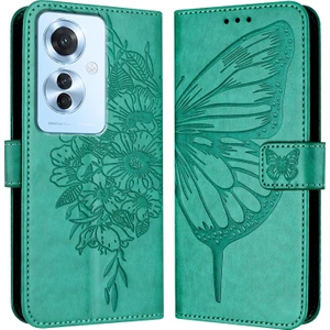 PLZ Shop Oppo F25 Pro 5g Hindistan Için Kabartmalı Pu Kılıf (Yurt Dışından)