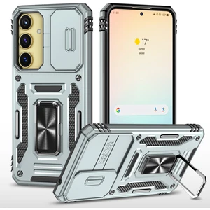 Samsung Galaxy A35 5g / A55 5g Kickstand Pc+Tpu Telefon Kapağı (Yurt Dışından)