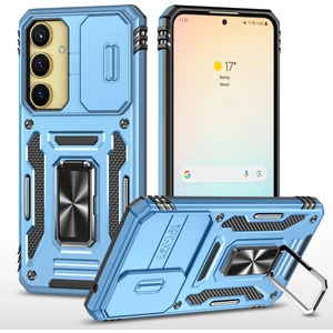 Samsung Galaxy A35 5g / A55 5g Kickstand Pc+Tpu Telefon Kapağı (Yurt Dışından)